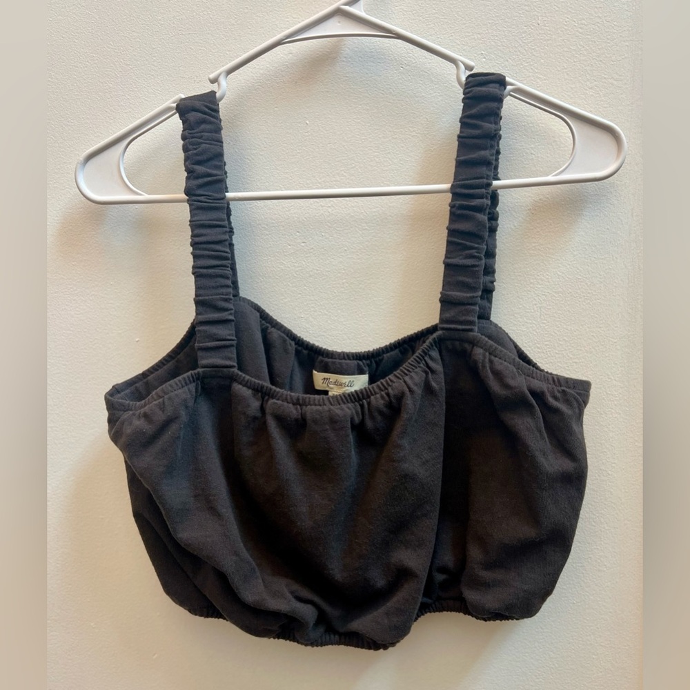 Madewell Women’s Crop Top Grey Size XL